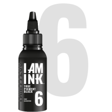 I AM INK-First Generation-#6 True Pigment Black, 50ml