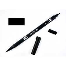 Tombow-Dual Brush Pen, black