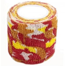 The Inked Army-grip bandage 5cm, red/yellow/white